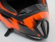 Шлем кросс SHIRO MX-305 SILS black/orange (16088871631809)