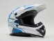 Детский кроссовый шлем ATAKI SC-15 Rift White Gloss/Blue (16221250379278)