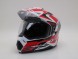 Шлем HIZER J6802 #5 white/red (16228244081257)