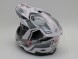 Шлем HIZER J6801 #4 white/gray (16228246445902)