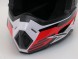 Шлем HIZER J6801 #5 white/red (16228246953308)