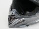 Шлем кроссовый YM-211 "YAMAPA" Black White (16247156652675)