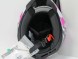 Шлем кроссовый YM-211 "YAMAPA" Black Pink (16249627801869)