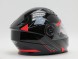 Шлем модуляр YM-927 "YAMAPA"  Black red (16250696601864)