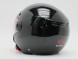 Шлем Shiro открыты со стеклом SH-62 Solid Black (16248780342763)