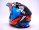 Шлем HIZER B6196 #4 blue/red (16360391405122)