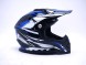 Шлем HIZER B6197 #4 black/blue/white (1636037316118)