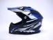 Шлем HIZER B6197 #4 black/blue/white (16360373168217)