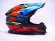 Шлем HIZER J6803 #3 Black/Blue/Orange (16361039827413)
