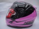 Шлем интеграл женский  NITRO N2400 ROGUE (Black/Pink) (16443354832318)