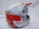 Шлем кроссовый FLY RACING KINETIC Drift серый/красный (16445768771725)
