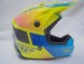 Шлем кроссовый FLY RACING KINETIC Drift детский синий/Hi-Vis желтый/серый (16445745863998)