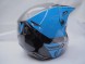 Шлем кроссовый FLY RACING KINETIC Straight Edge синий/серый/черный (16445737965745)