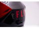Шлем кроссовый FLY RACING KINETIC Straight Edge красный/черный/серый (16560821982235)