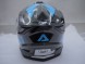 Шлем мотард ATAKI JK802 Rampage серый/синий глянцевый (16456993039131)