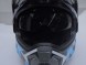 Шлем мотард ATAKI JK802 Rampage серый/синий глянцевый (16456993051651)