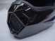 Шлем мотард ATAKI JK802 Solid чёрный глянец (16456980247396)
