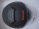Шлем открытый со стеклом ATAKI JK526 Stripe чёрный/красный матовый (16456989068153)