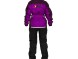 Дождевой комплект женский MadBull (фиолетово-черный) Pro (16511465556267)