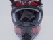Шлем кроссовый GTX 632S #2 BLACK / RED подростковый (16515911865278)