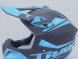 Шлем кроссовый GTX 633 #4 BLACK/BLUE (16515912310521)