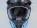 Шлем кроссовый GTX 633 #4 BLACK/BLUE (16515912318648)