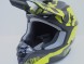 Шлем кроссовый GTX 633 #6 BLACK/FLUO YELLOW (16515916388514)