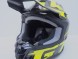 Шлем кроссовый GTX 633 #8 BLACK/FLUO YELLOW/GREY (16515914992768)