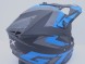 Шлем кроссовый GTX 633 #9 BLACK/BLUE GREY (16515915383304)
