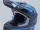 Шлем кроссовый GTX 633 #9 BLACK/BLUE GREY (16515915397631)