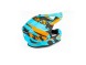 Шлем кроссовый GTX 633 #2 BLUE/ORANGE BLACK (16512394622913)