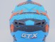Шлем кроссовый GTX 633 #2 BLUE/ORANGE BLACK (16515911145256)