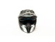 Шлем мотард GTX 690 #1 BLACK/BLACK WHITE (16512408962358)