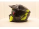 Шлем мотард GTX 690 #2 BLACK/FLUO YELLOW GREY (165599425073)