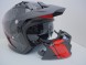 Шлем мотард GTX 690 #3 BLACK/GREY RED (16515897162372)