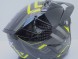 Шлем мотард GTX 690 #5 GREY/FLUO YELLOW BLACK (16515915839038)
