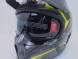 Шлем мотард GTX 690 #5 GREY/FLUO YELLOW BLACK (16515915852718)