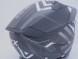 Шлем мотард GTX 690 #6 GREY/WHITE BLACK (16515896052987)