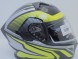 Шлем модуляр HIZER J5906 #1 black/neon yellow (16515918377884)