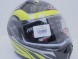 Шлем модуляр HIZER J5906 #1 black/neon yellow (16515918379368)