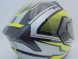 Шлем модуляр HIZER J5906 #1 black/neon yellow (16515918383909)