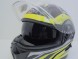 Шлем модуляр HIZER J5906 #1 black/neon yellow (16515918400567)