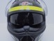 Шлем модуляр HIZER J5906 #1 black/neon yellow (16515918406861)