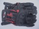 Перчатки мото HIZER AT-4132 (кожа/текстиль) Black/Red (1651588259285)