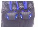 Перчатки MOTEQ Stinger, 4 клапана вентиляции, мужские, чёрные/синие (1658504630149)