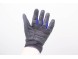 Перчатки MOTEQ Stinger, 4 клапана вентиляции, мужские, чёрные/синие (16585046314094)