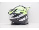Шлем кроссовый HIZER 915 #7 Neon/Yellow/White (16595201840681)
