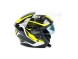 Шлем открытый GTX 278 #2 BLACK/FLUO YELLOW WHITE (16591695709281)