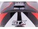 Шлем модуляр GTX 550 #1 BLACK/WHITE RED GREY (16594306777481)