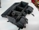 Кофр задний (можно на перед) 9010 черный, ткань-полиэстер, с каркасом, 2 съем. сумки, карм. для фляг (14169883825511)